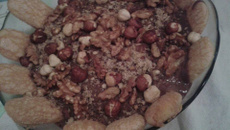 Pavê de nozes, avelã e castanha