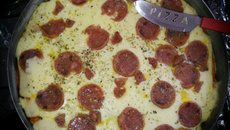 Pizza de liquidificador