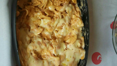 Macarrão de gravatinha