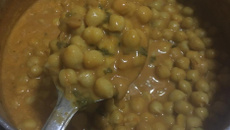 Strogonoff de grão-de-bico