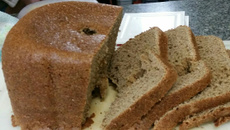 Pão australiano na máquina de pão