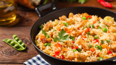 Chicken Fried Rice (Arroz Tailandês)