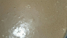 Sorvete caseiro de chocolate