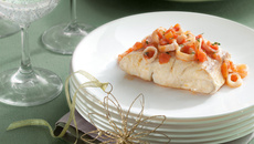 Peixe ao molho de lulas