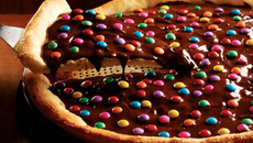 Pizza de chocolate