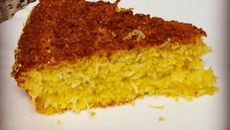 Queijadinha de tabuleiro