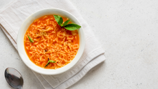 Sopa basica de espaguete