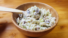 Salada de aipo com maçã