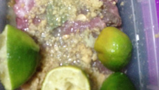 Costela de porco marinada no vinho seco