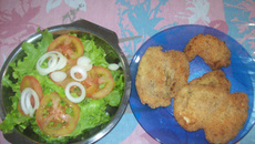 Empanado de peito de frango