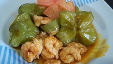 Moqueca simples de camarão