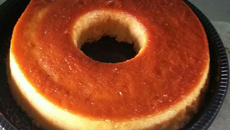 Pudim de pão simples