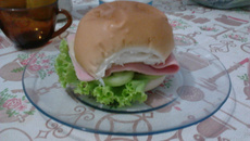 Sanduíche de casa
