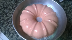 Mousse delícia gelada de ameixa