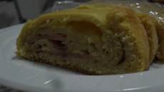 Pão recheado e prático