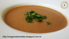 Papa de feijão no coco