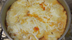 Torta de liquidificador de Sardinha