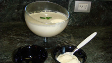 Mousse espuma de coco