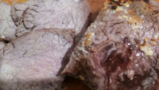 Maminha com sal grosso