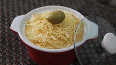 Fricassê saboroso de frango