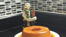 Pudim de pão da Renata