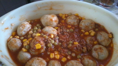 Nhoque fácil recheado