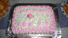 Bolo de trigo simples