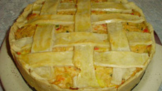 Torta de frango cremosa da Tatá