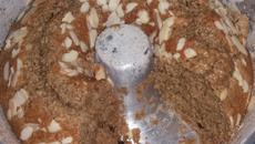 Bolo saudável de amêndoas