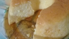 Pudim de canjiquinha amarela á lá Simonê