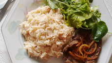 Risoto de palmito da Faby