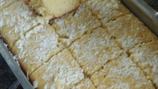 Bolo de coco no liquidificador