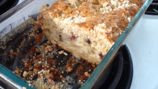 Bolo de bananas ou maçã - farofa