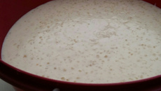 Creme de tapioca com coco