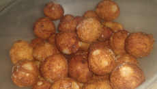 Massa de salgadinho de farinha