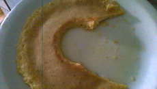 Pudim de pão sabor abacaxi