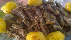 Carne de panela deliciosa