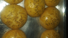 Pão de creme de cebola