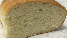 Pão sovado sem ovo e leite