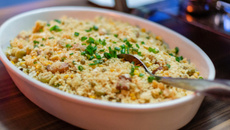 Farofa de salpicão Natalina