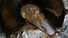 Bolo de amora e avelã