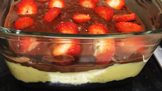 Sobremesa de leite condensado com biscoito oreo