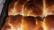 Pão caseiro de leite condensado