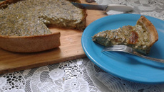 Quiche light de espinafre