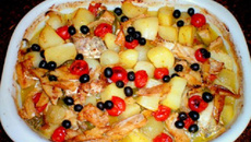 Bacalhoada de forno
