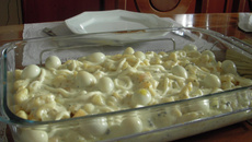 Nhoque aos quatros queijos