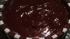 Torta holandesa de biscoito wafer