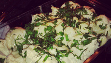 Couve-flor gratinada