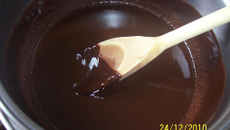 Calda de chocolate wondeful para recheios e coberturas diversas