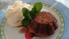 Petit gateau de liquidificador